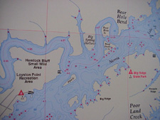 Cave Run Lake Depth Chart